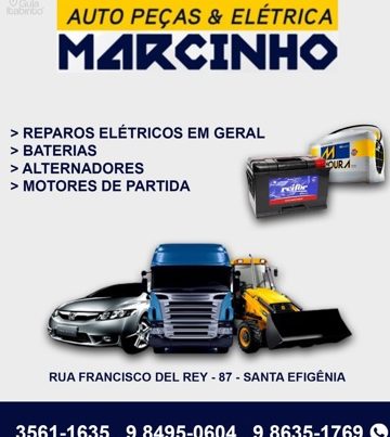 auto pecas e eletrica minas